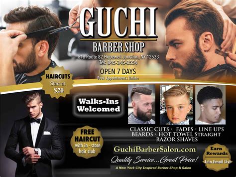 guchi barber salon instagram.